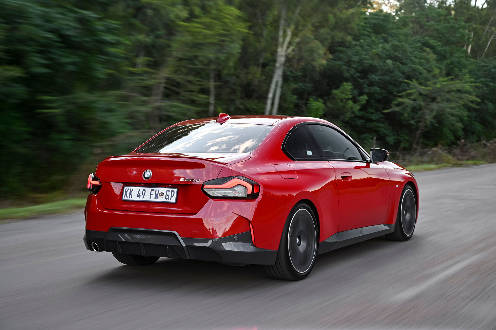 Download 2022 BMW 220d Coupé - SA version - Rear Three-Quarter HD Wallpaper 1920x1277 #3