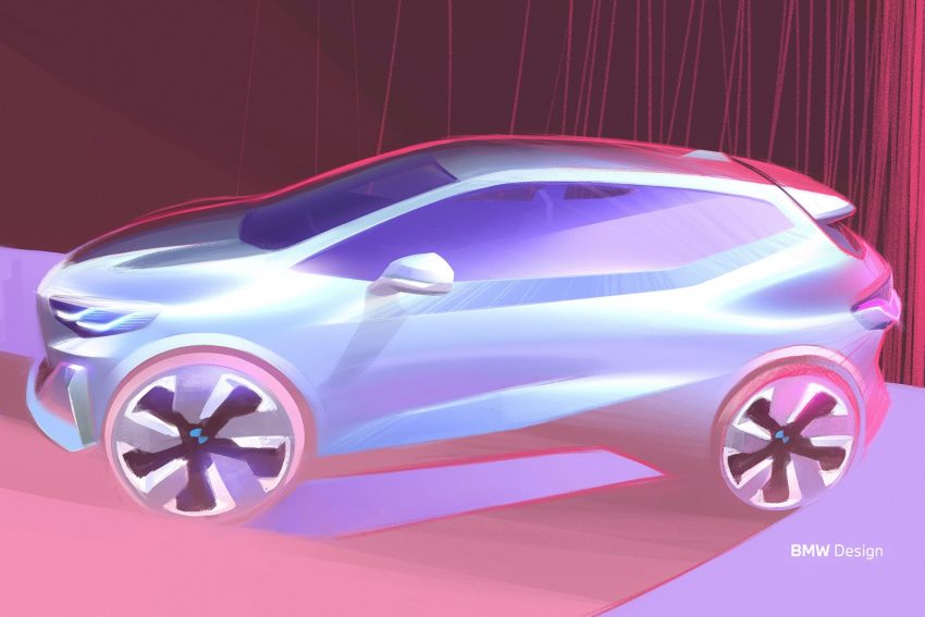 2022 BMW 220i Active Tourer - UK version - Design Sketch Wallpaper 850x567 #53