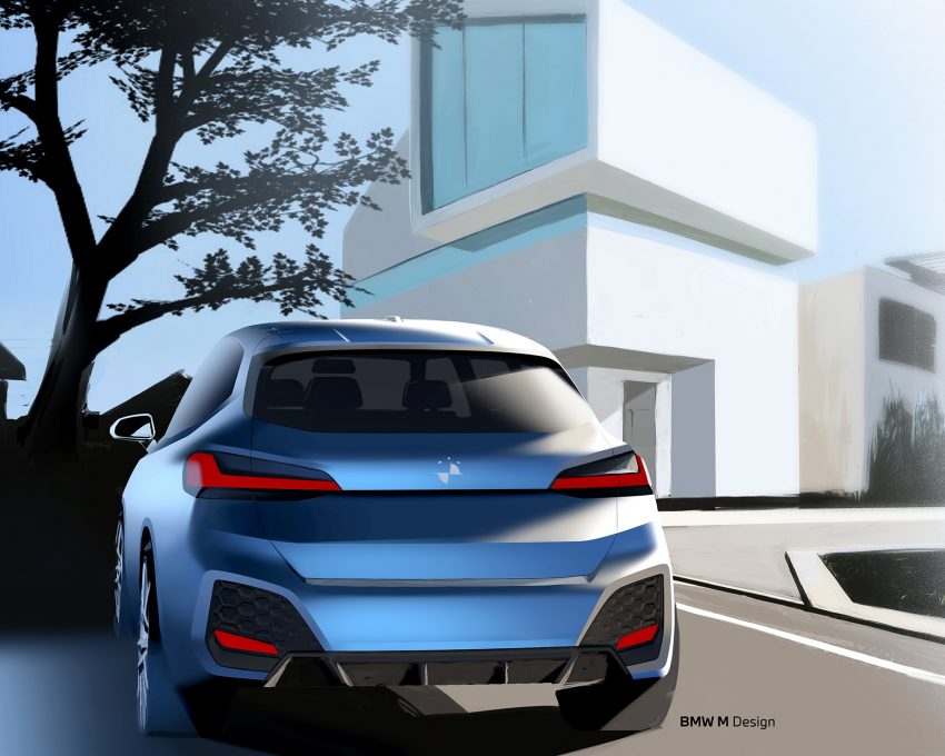 2022 BMW 220i Active Tourer - UK version - Design Sketch Wallpaper 850x680 #58