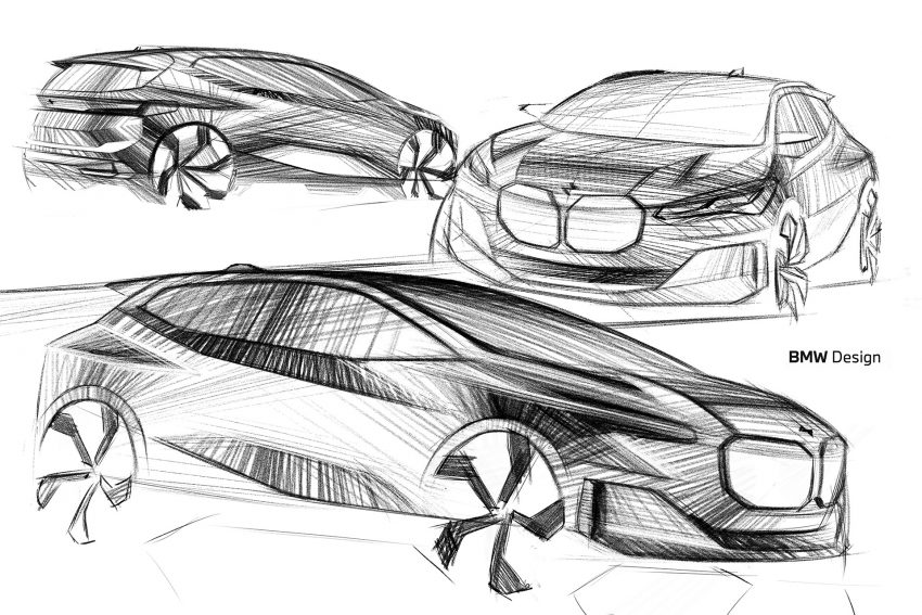 2022 BMW 220i Active Tourer - UK version - Design Sketch Wallpaper 850x567 #47
