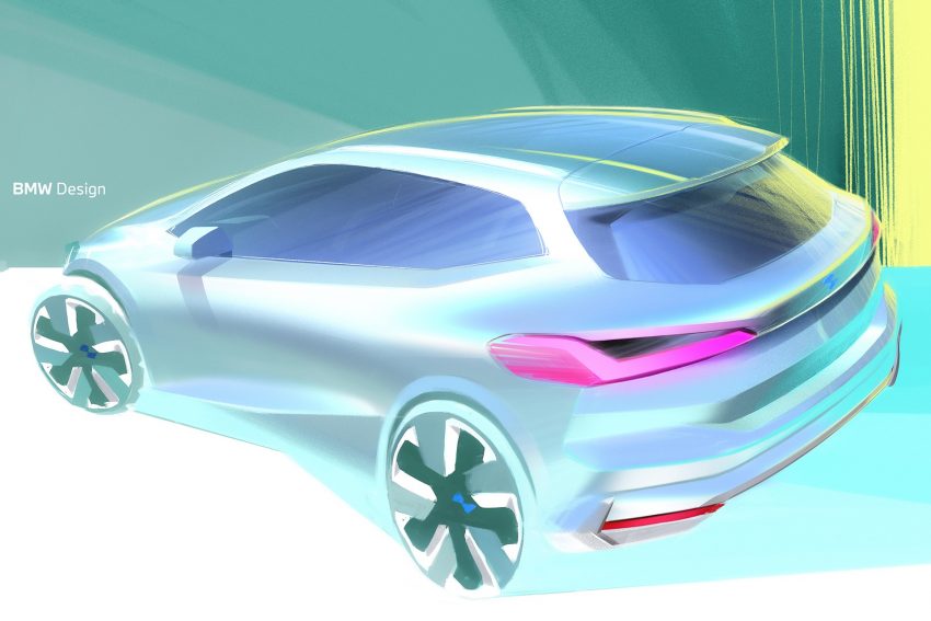 2022 BMW 220i Active Tourer - UK version - Design Sketch Wallpaper 850x567 #52