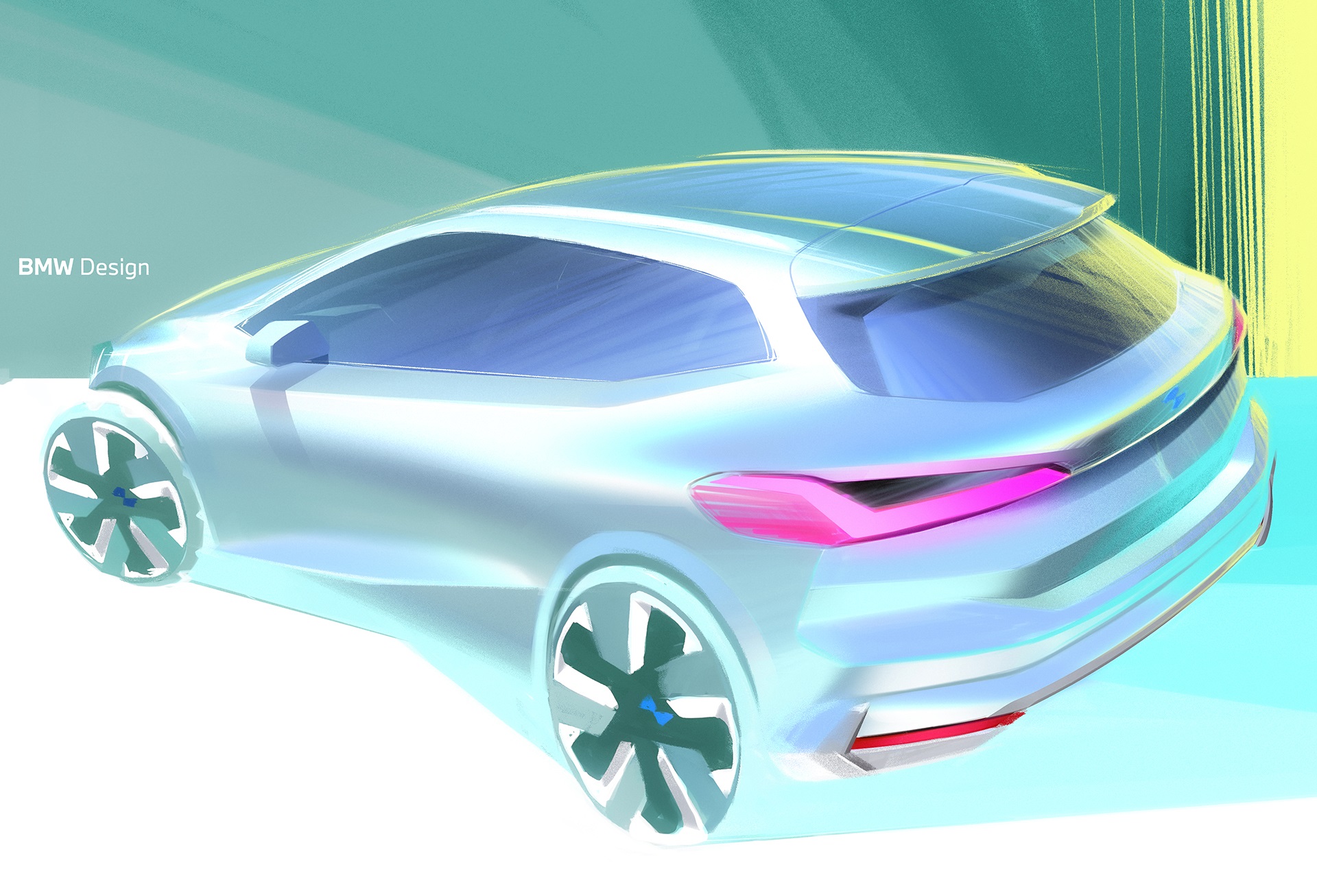 Download 2022 BMW 220i Active Tourer - UK version - Design Sketch HD Wallpaper 1920x1280 #52