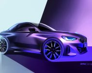 2022 BMW 220i Coupé - UK version - Design Sketch Wallpaper 190x150