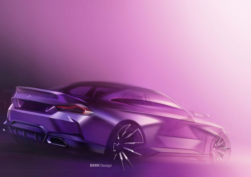 2022 BMW 220i Coupé - UK version - Design Sketch Wallpaper 850x601 #53