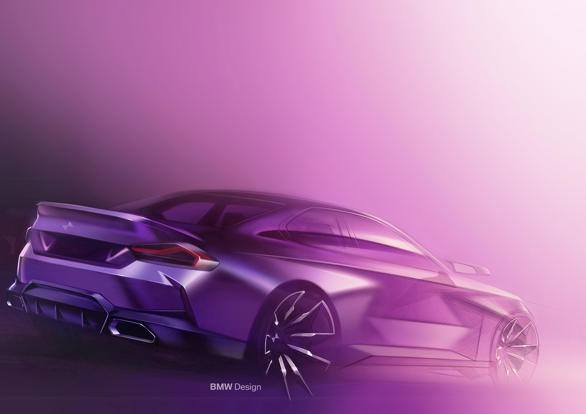 Download 2022 BMW 220i Coupé - UK version - Design Sketch HD Wallpaper 1920x1357 #53