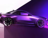 2022 BMW 220i Coupé - UK version - Design Sketch Wallpaper 190x150
