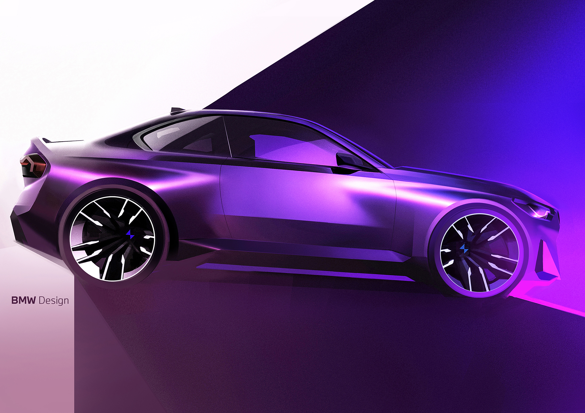 Download 2022 BMW 220i Coupé - UK version - Design Sketch HD Wallpaper 1920x1357 #45