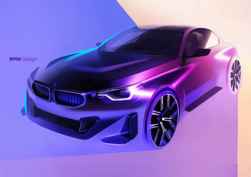 2022 BMW 220i Coupé - UK version - Design Sketch HD Wallpapers 850x601 #48 2022 BMW 220i Coupé - UK version - Design Sketch Wallpaper 850x601 #48