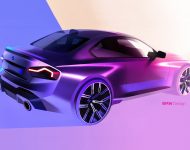 2022 BMW 220i Coupé - UK version - Design Sketch Wallpaper 190x150