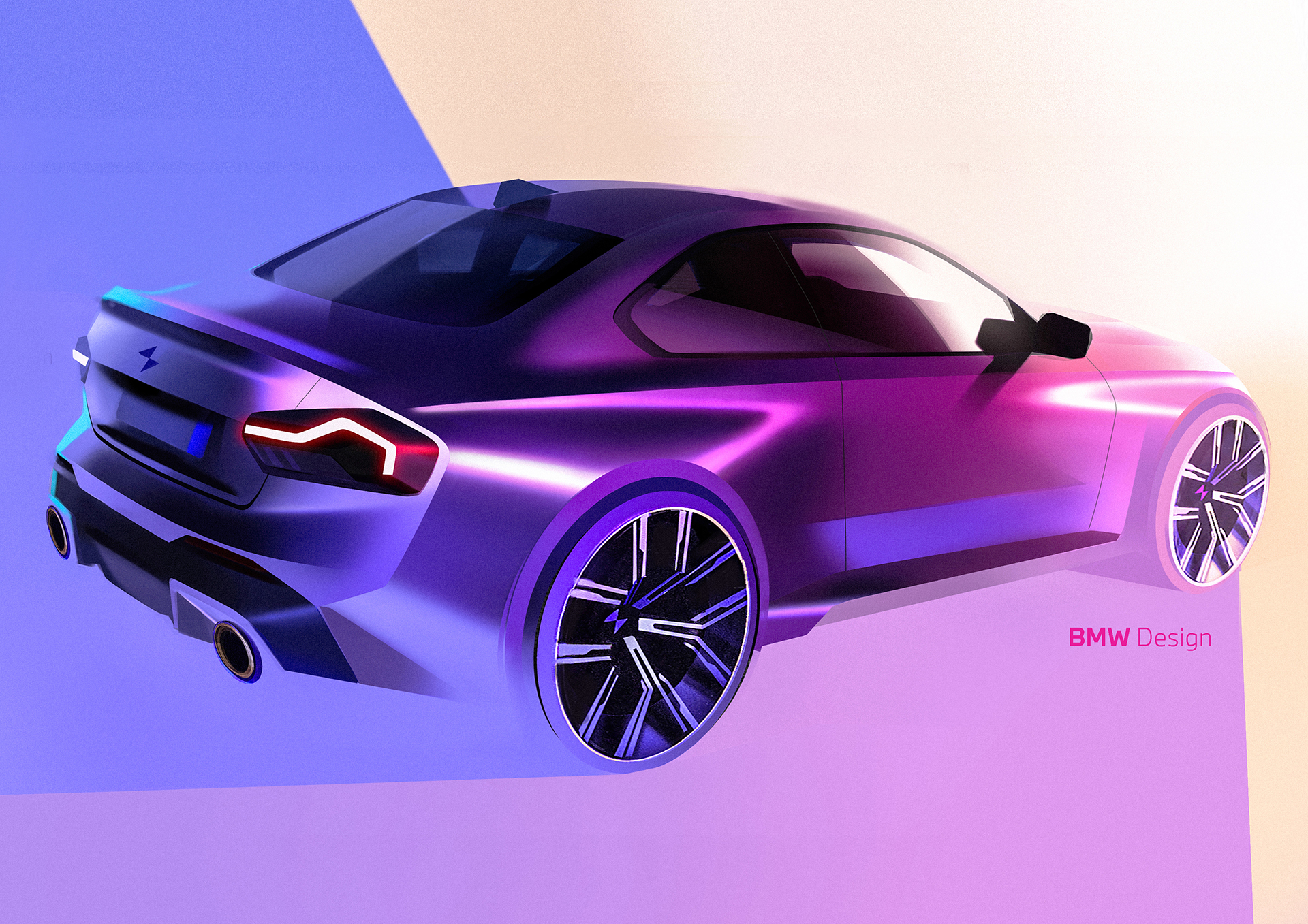 Download 2022 BMW 220i Coupé - UK version - Design Sketch HD Wallpaper 1920x1357 #49