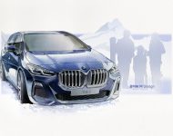 2022 BMW 223i Active Tourer - UK version - Design Sketch Wallpaper 190x150