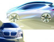 2022 BMW 223i Active Tourer - UK version - Design Sketch Wallpaper 190x150