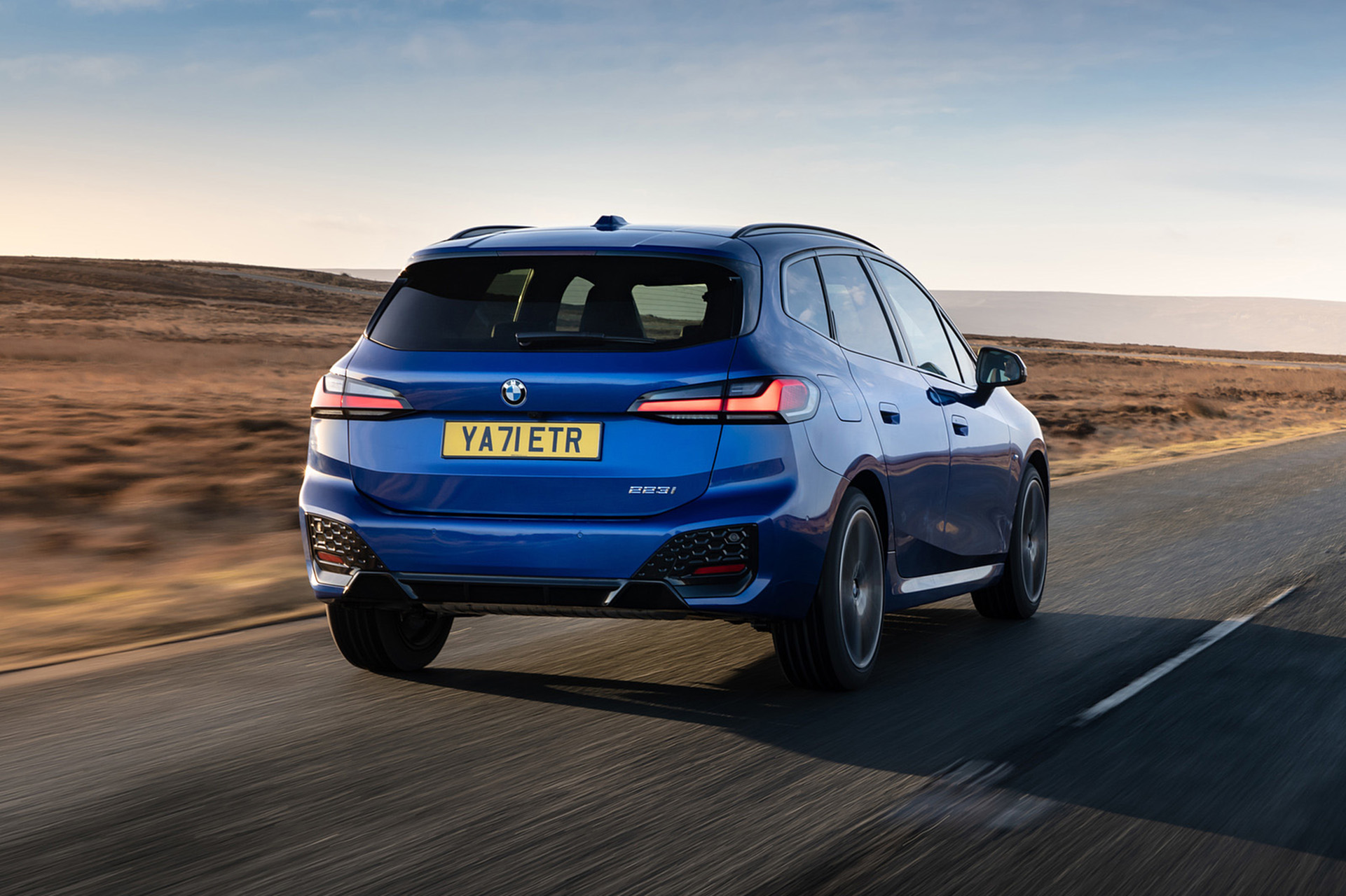 Download 2022 BMW 223i Active Tourer - UK version - Rear HD Wallpaper 1921x1280 #10