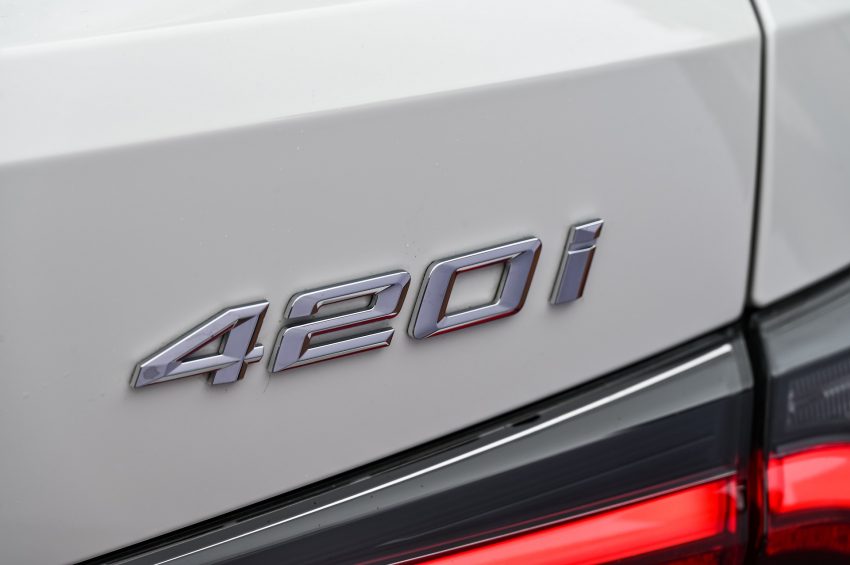 2022 BMW 420i Gran Coupé - SA version - Badge Wallpaper 850x565 #26