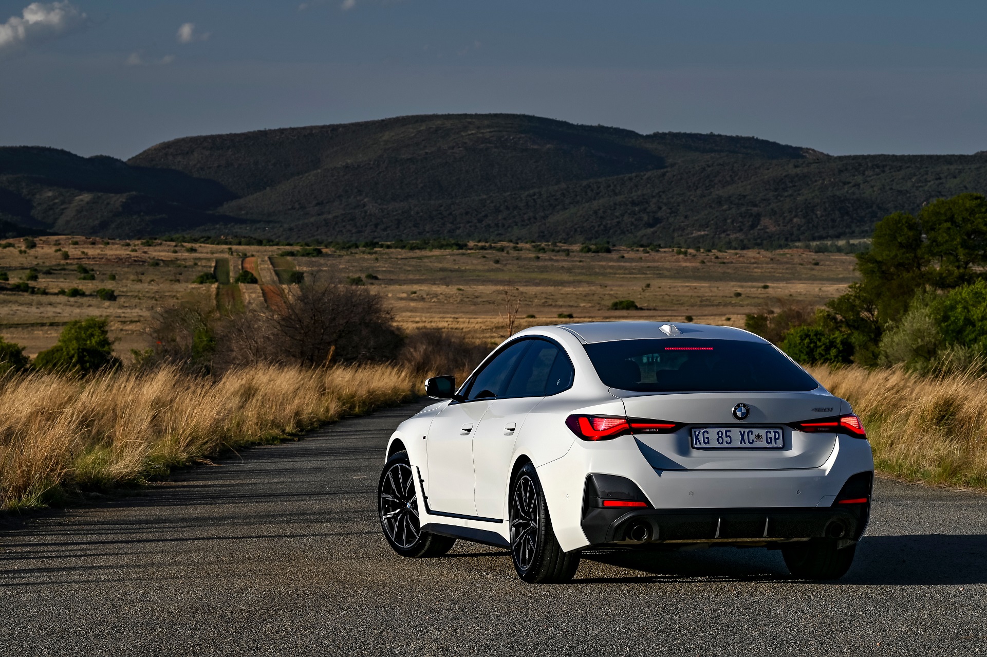 Download 2022 BMW 420i Gran Coupé - SA version - Rear HD Wallpaper 1921x1278 #13