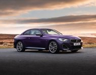 2022 BMW M240i Coupé - UK version - Front Three-Quarter Wallpaper 190x150