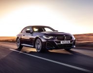 2022 BMW M240i Coupé - UK version - Front Three-Quarter Wallpaper 190x150
