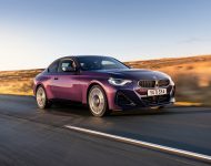 2022 BMW M240i Coupé - UK version - Front Three-Quarter Wallpaper 190x150