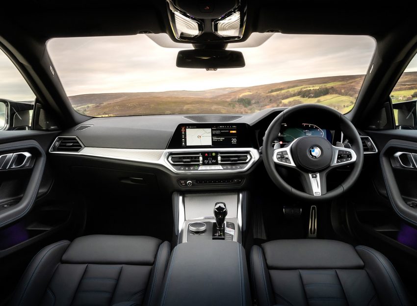 2022 BMW M240i Coupé - UK version - Interior, Cockpit Wallpaper 850x624 #29