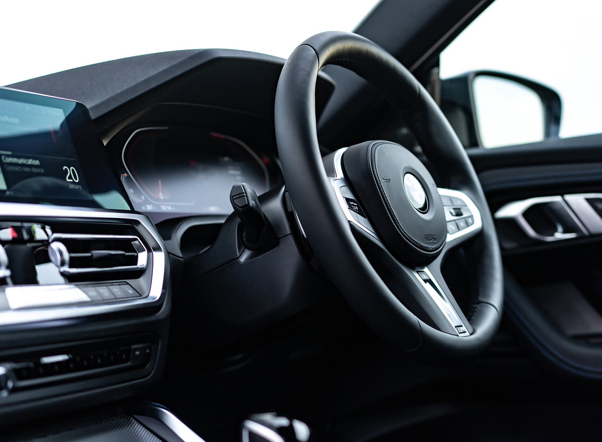 Download 2022 BMW M240i Coupé - UK version - Interior, Detail HD Wallpaper 1920x1409 #32