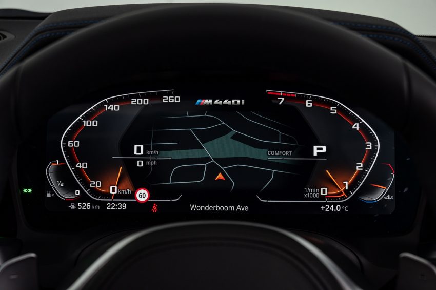 2022 BMW M440i xDrive Gran Coupé - SA version - Digital Instrument Cluster Wallpaper 850x565 #38