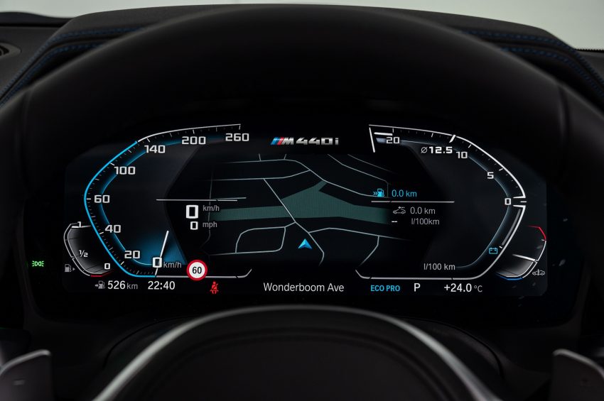 2022 BMW M440i xDrive Gran Coupé - SA version - Digital Instrument Cluster Wallpaper 850x565 #39