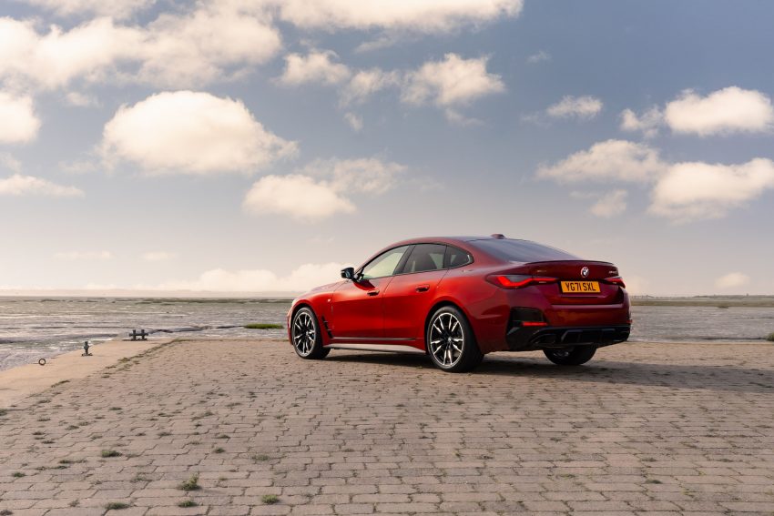 2022 BMW M440i xDrive Gran Coupé - UK version - Rear Three-Quarter Wallpaper 850x567 #14