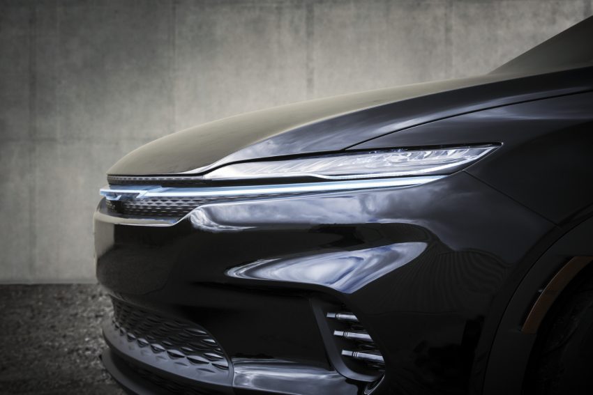 2022 Chrysler Airflow Graphite Concept - Headlight Wallpaper 850x567 #6