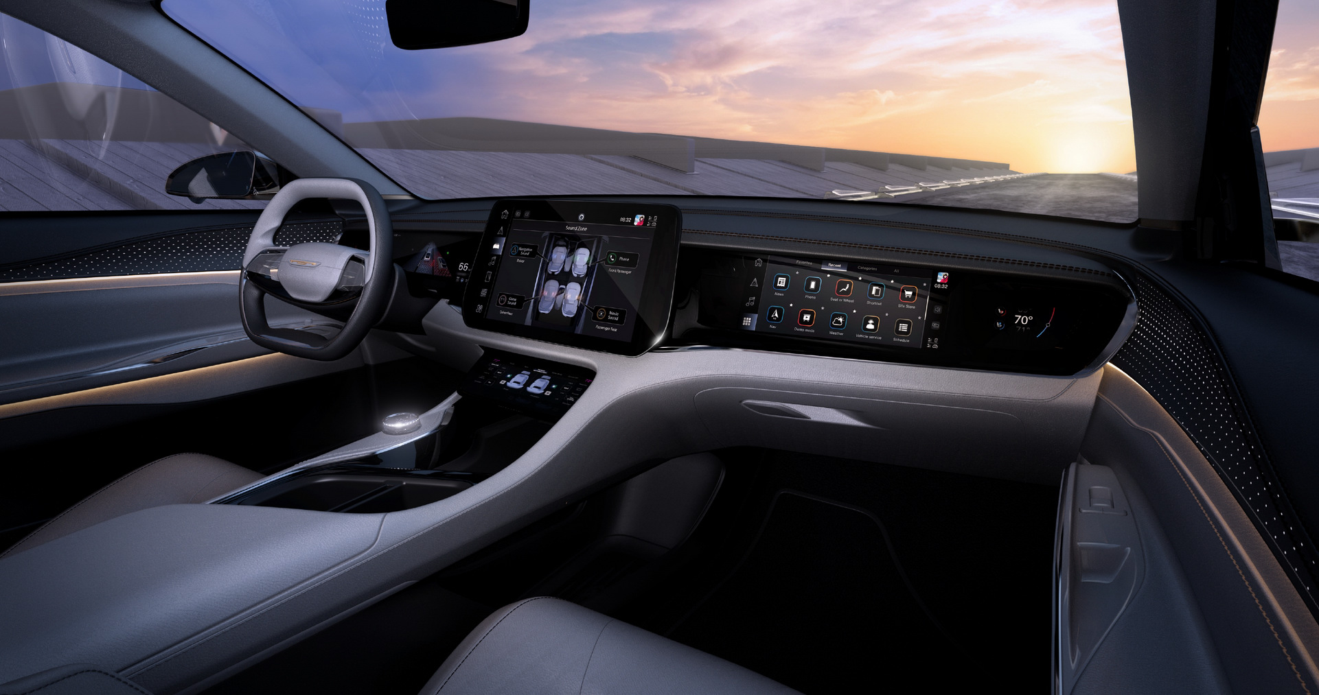Download 2022 Chrysler Airflow Graphite Concept - Interior HD Wallpaper 1921x1013 #9