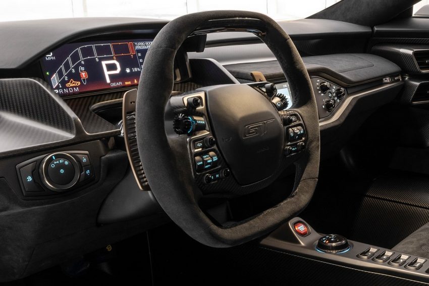2022 Ford GT Holman Moody Heritage Edition - Interior, Steering Wheel Wallpaper 850x566 #15