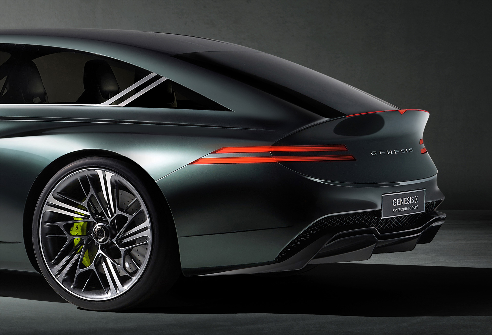 Download 2022 Genesis X Speedium Coupe Concept - Detail HD Wallpaper 1920x1306 #9