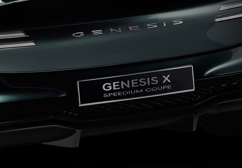 2022 Genesis X Speedium Coupe Concept - Detail Wallpaper 850x588 #10