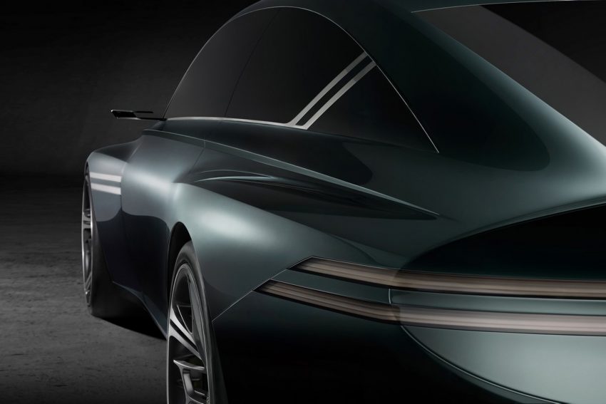 2022 Genesis X Speedium Coupe Concept - Detail Wallpaper 850x567 #7