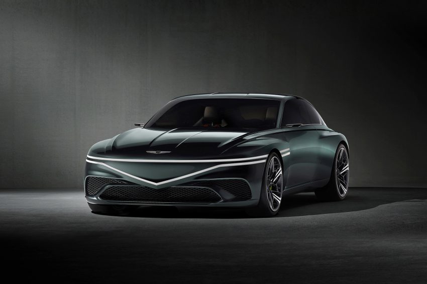 2022 Genesis X Speedium Coupe Concept - Front Wallpaper 850x567 #1