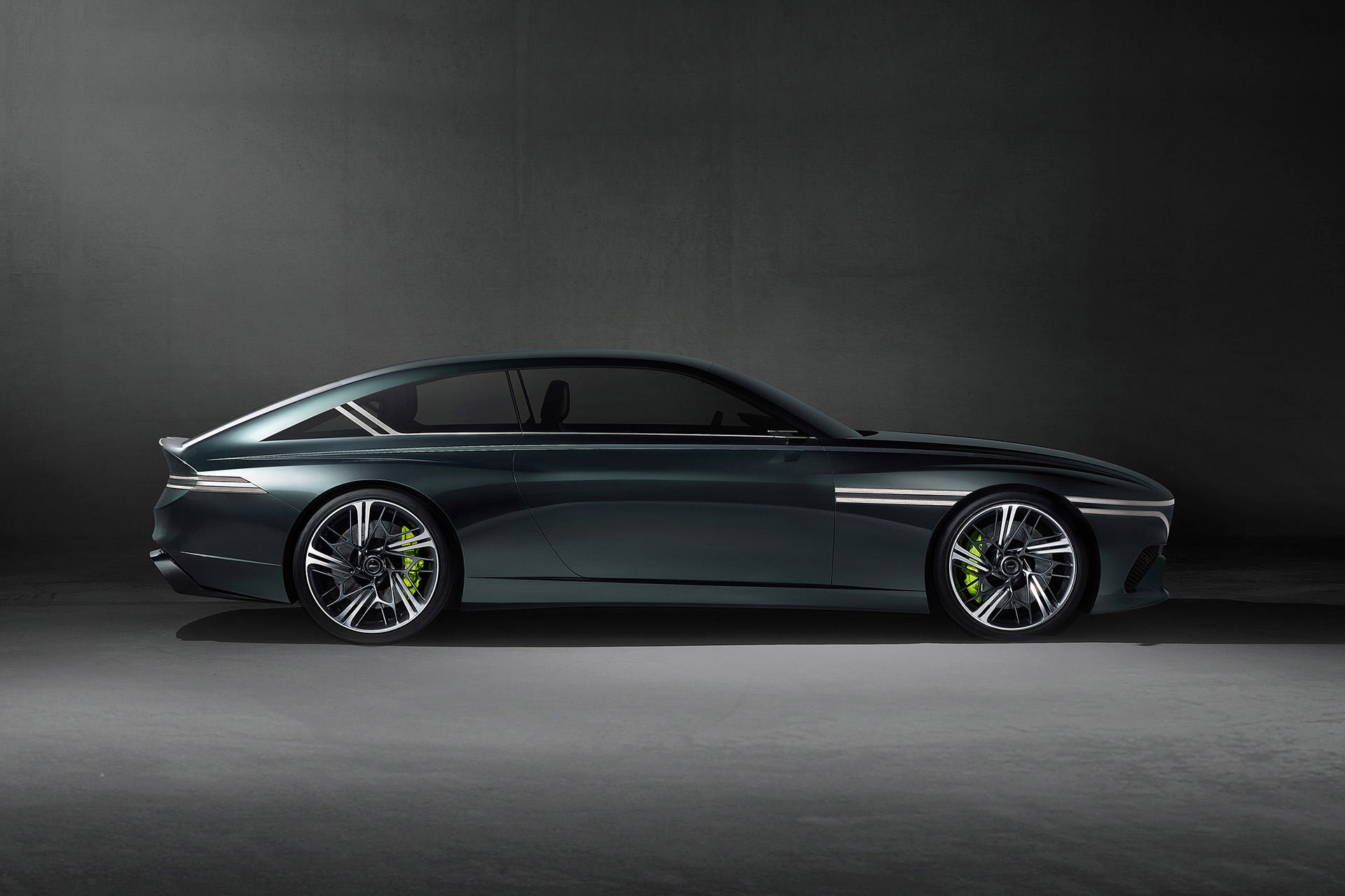 Download 2022 Genesis X Speedium Coupe Concept - Side HD Wallpaper 1920x1280 #5