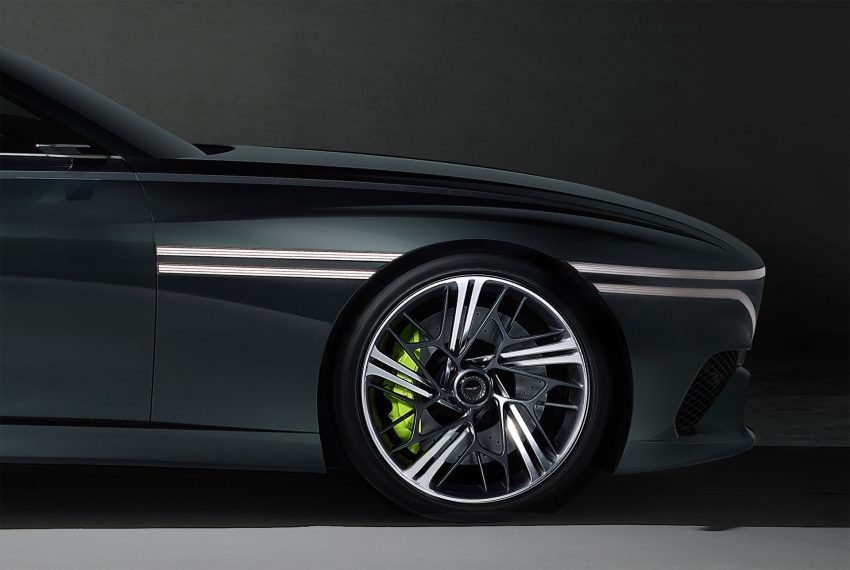 2022 Genesis X Speedium Coupe Concept - Wheel Wallpaper 850x570 #8