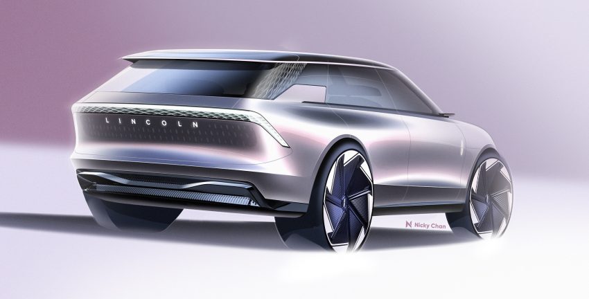 2022 Lincoln Star Concept - Design Sketch Wallpaper 850x432 #14