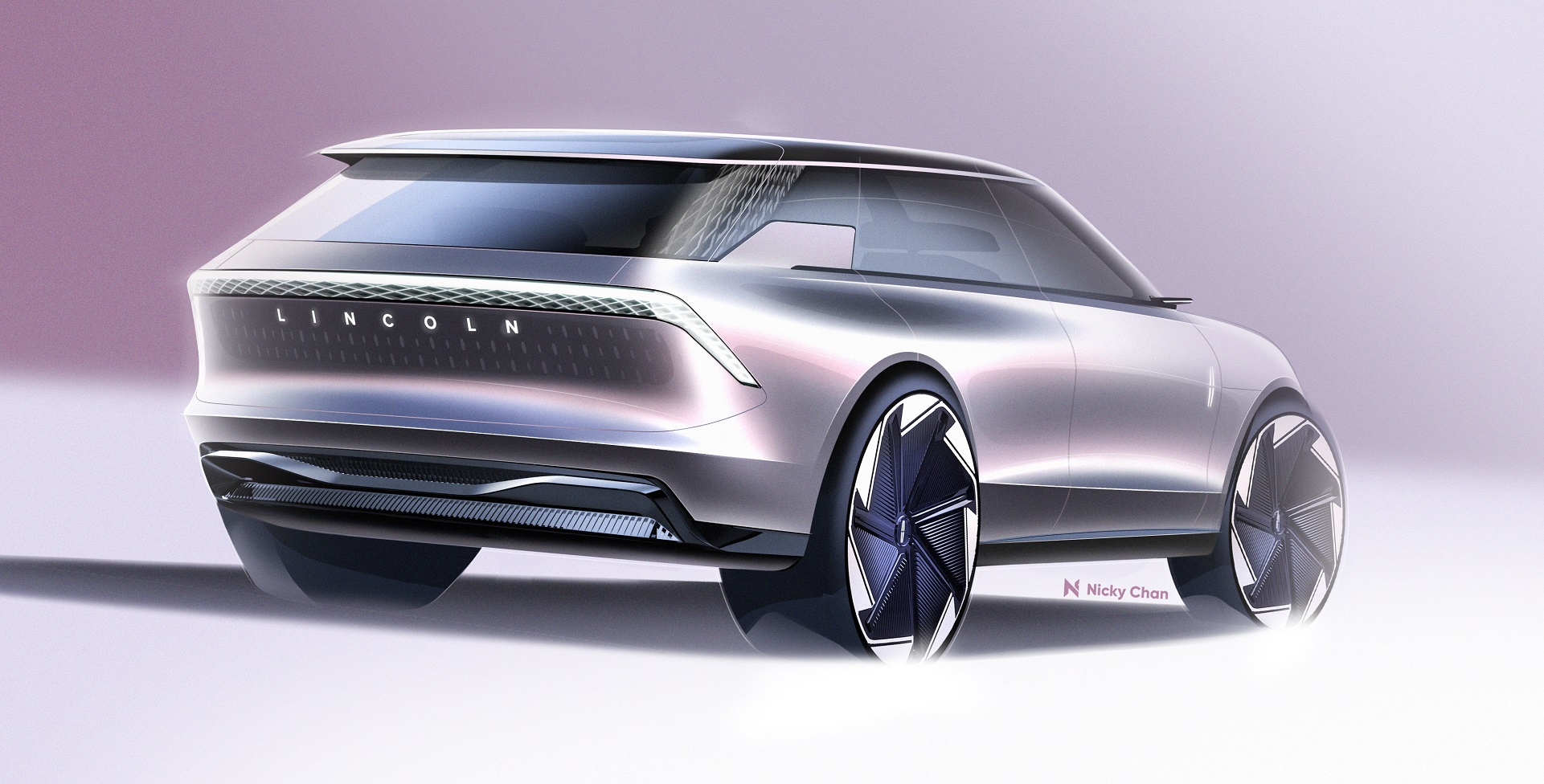 Download 2022 Lincoln Star Concept - Design Sketch HD Wallpaper 1921x976 #14