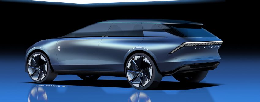 2022 Lincoln Star Concept - Design Sketch Wallpaper 850x336 #13