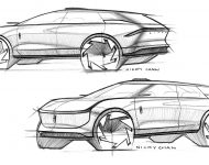 2022 Lincoln Star Concept - Design Sketch Wallpaper 190x150
