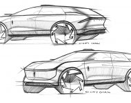 2022 Lincoln Star Concept - Design Sketch Wallpaper 190x150