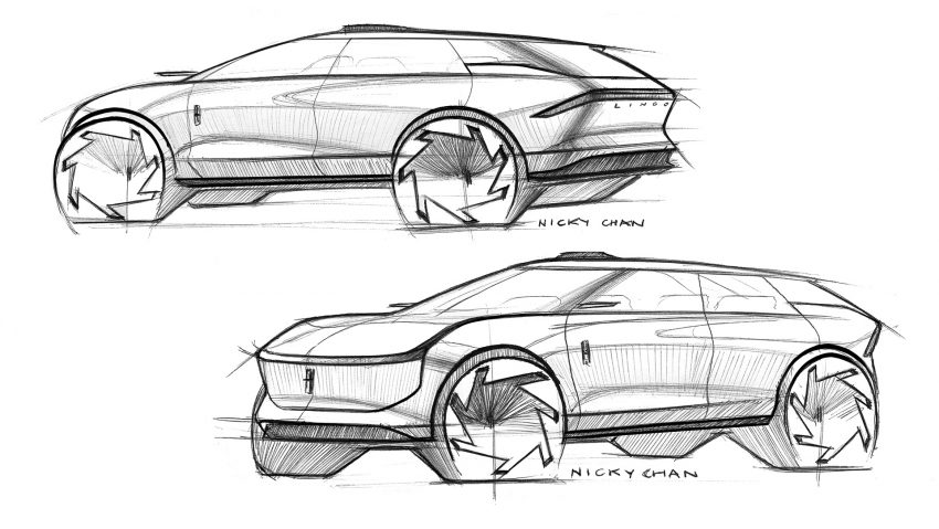 2022 Lincoln Star Concept - Design Sketch Wallpaper 850x479 #30