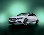 2022 Mercedes-AMG A 35 Edition 55 - Front Three-Quarter Wallpaper 190x150