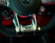 2022 Mercedes-AMG A 35 Edition 55 - Interior, Steering Wheel Wallpaper 190x150