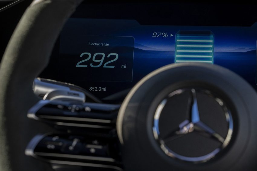 2022 Mercedes-AMG EQS 53 4Matic+ - UK version - Digital Instrument Cluster Wallpaper 850x566 #52