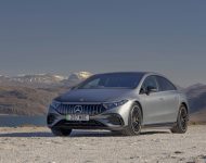 2022 Mercedes-AMG EQS 53 4Matic+ - UK version - Front Three-Quarter Wallpaper 190x150