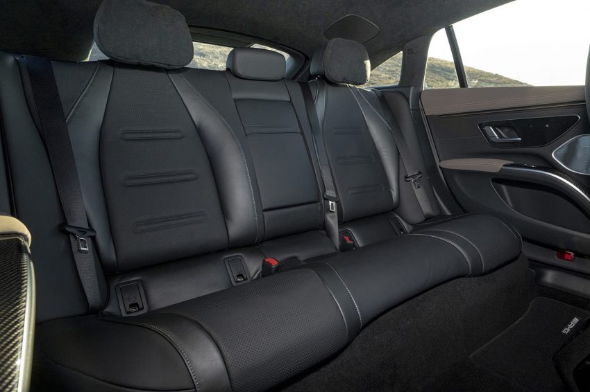 2022 Mercedes-AMG EQS 53 4Matic+ - UK version - Interior, Rear Seats Wallpaper 850x566 #63