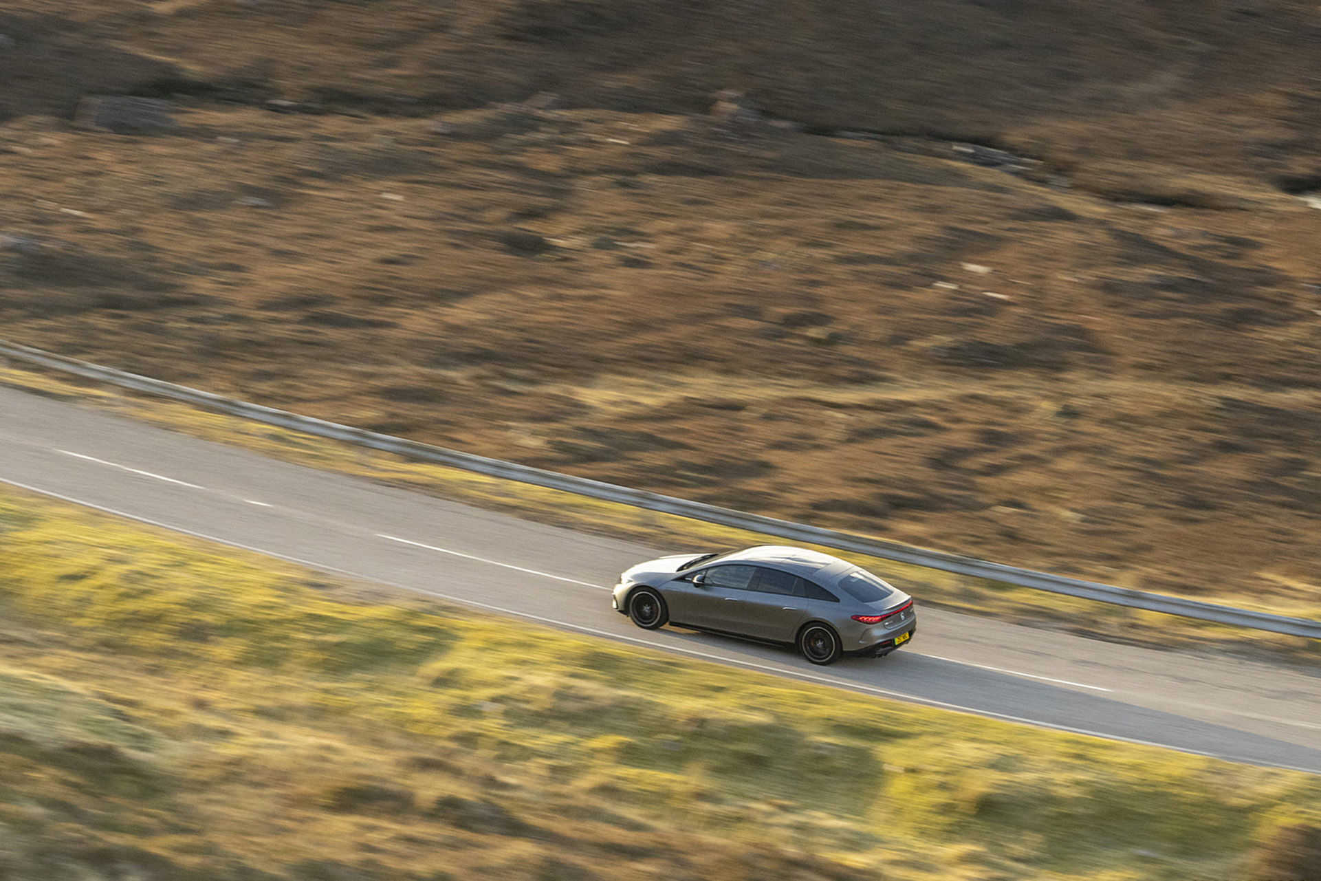 Download 2022 Mercedes-AMG EQS 53 4Matic+ - UK version - Rear Three-Quarter HD Wallpaper 1921x1281 #11