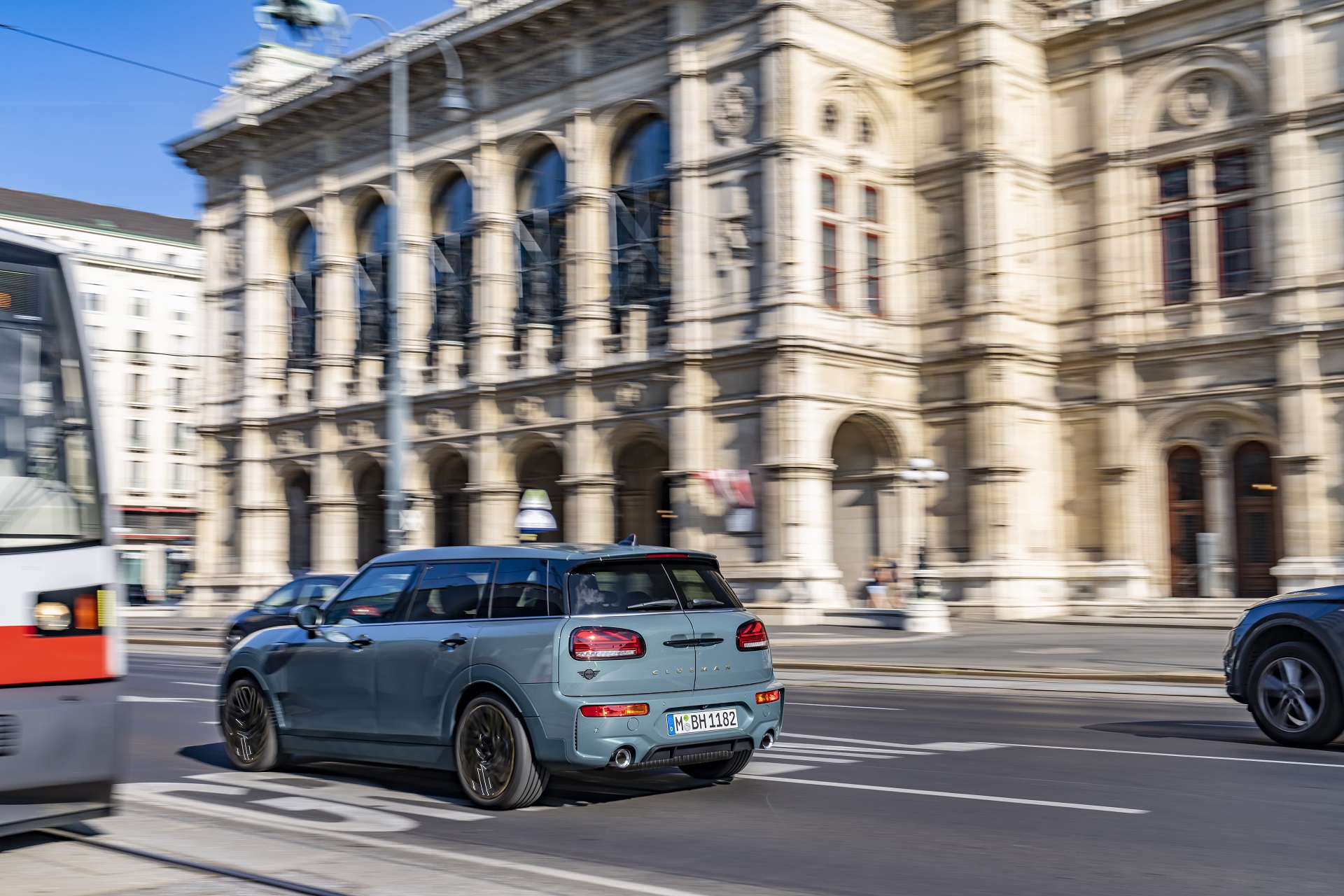 Download 2022 Mini John Cooper Works Clubman Untold Edition - Rear Three-Quarter HD Wallpaper 1920x1280 #63