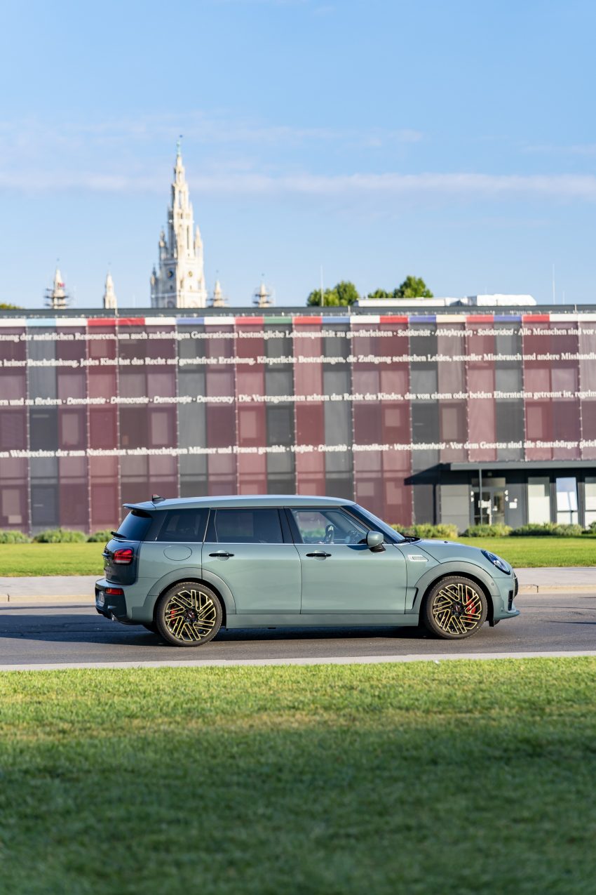2022 Mini John Cooper Works Clubman Untold Edition - Side Phone Wallpaper 850x1275 #59